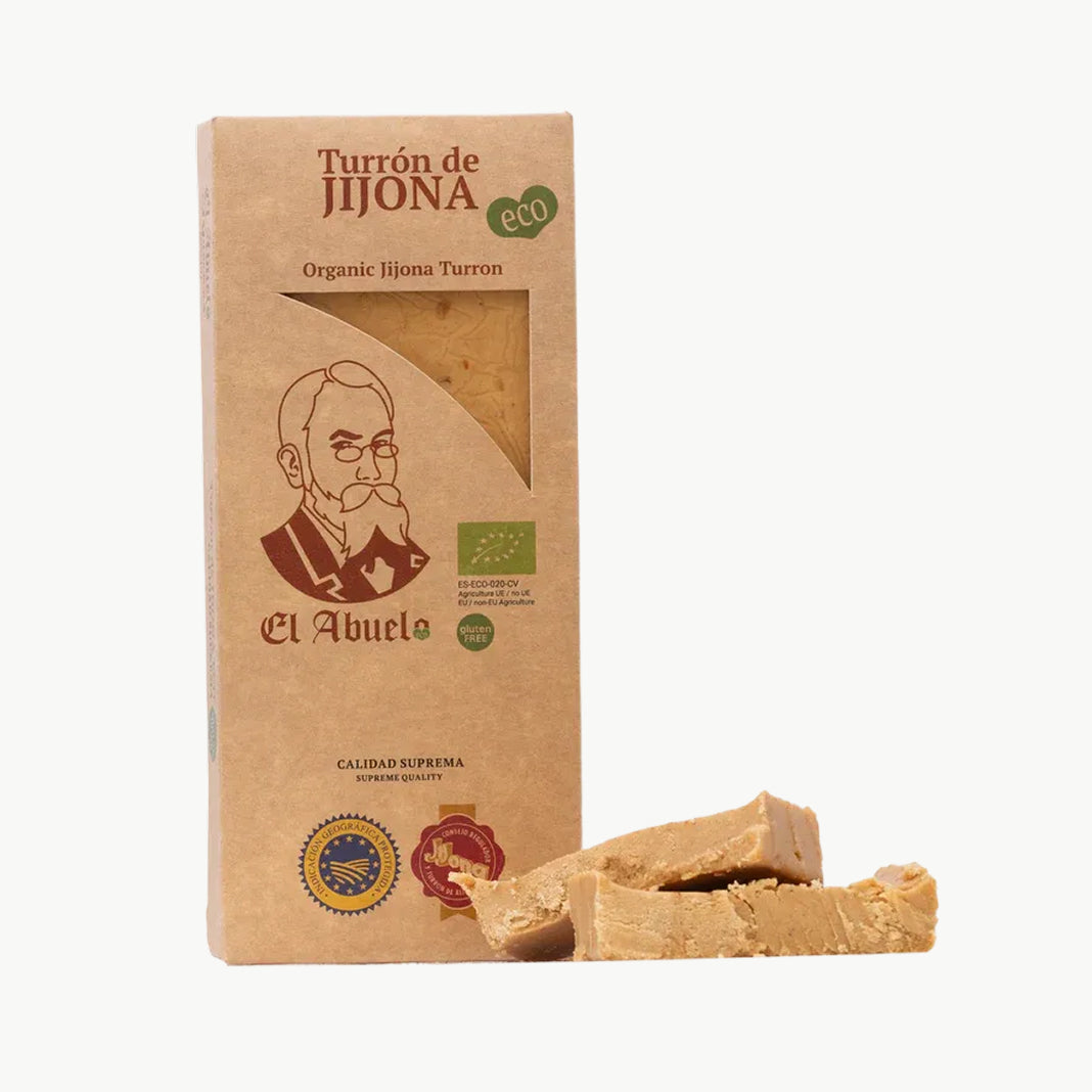 Organic Spanish Jijona almond turron confection