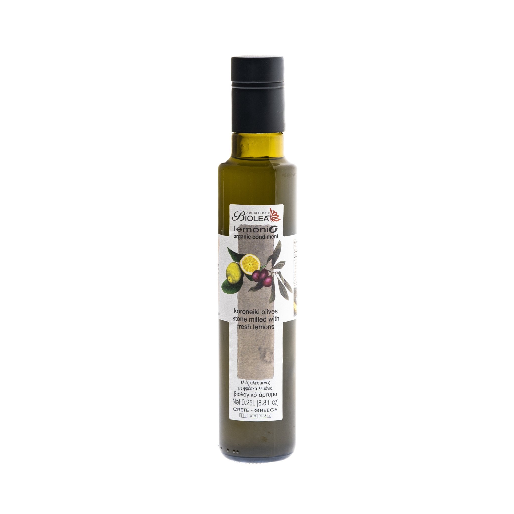 BIOLEA organic olive oil with Lemons | The Bio Foods Premium Products