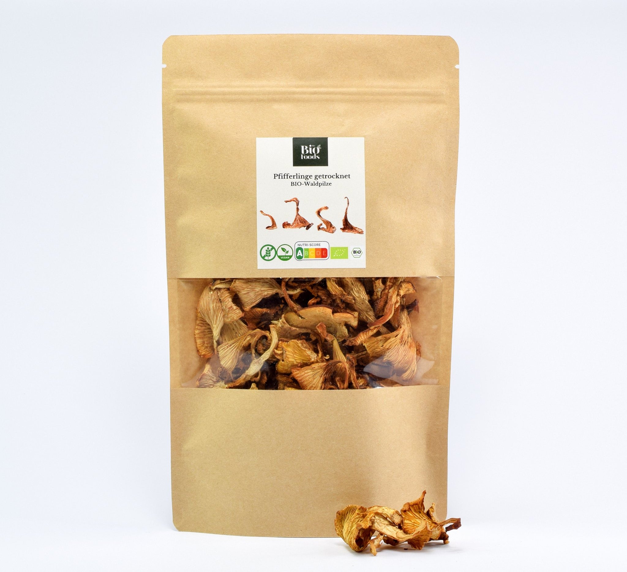 Organic Dried Chanterelles - The Bio Foods