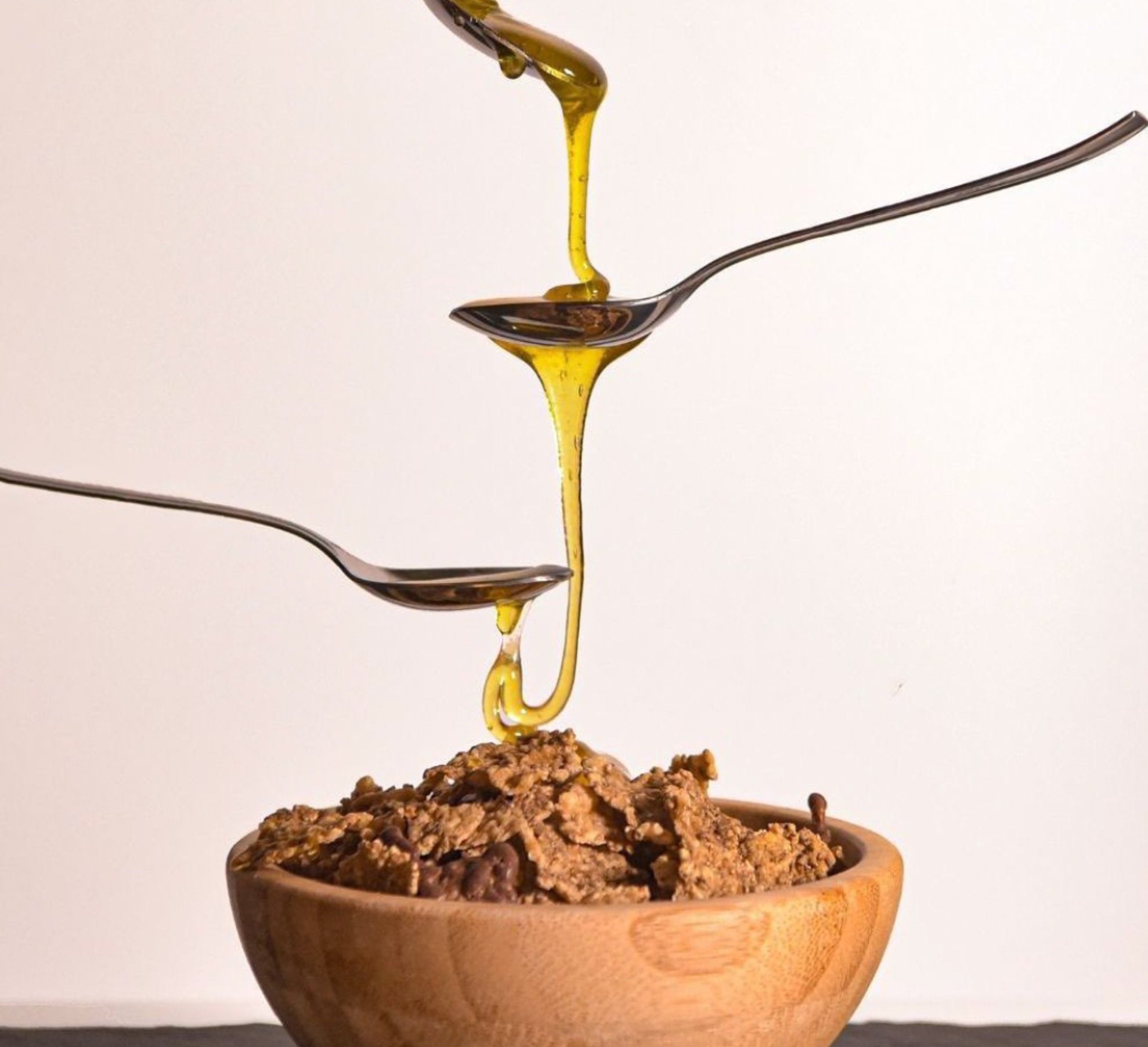 Organic Thyme Honey from Crete a perfect fit over the muesli bowl for breakfast.