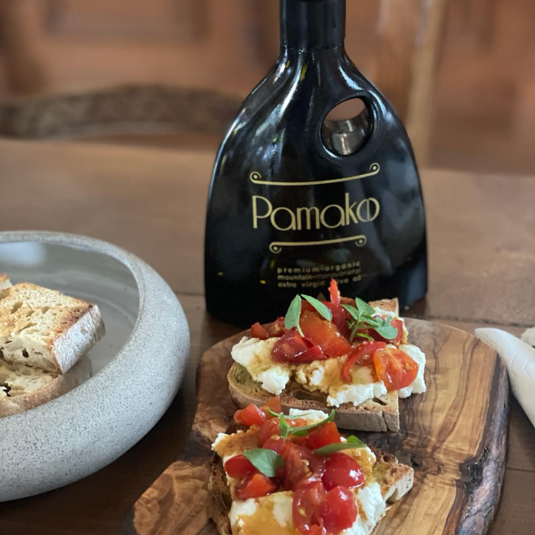 Bruschetta with Pamako