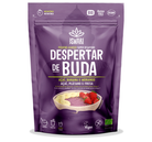 Healthy instant gluten-free porridge mix – acai, banana, strawberry, buckwheat, and flax seeds. 